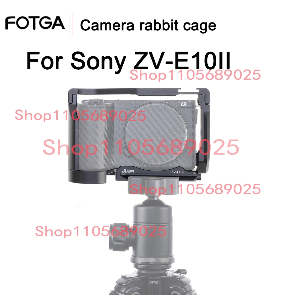 ZVE10II 카메라 케이지(나무 손잡이 포함) 상단  - Sony Camera Zv-E10 리뷰 및 가격