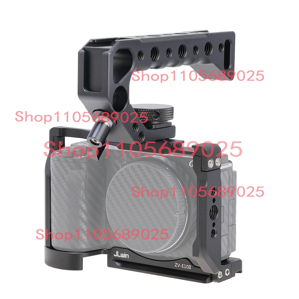 ZVE10II 카메라 케이지(나무 손잡이 포함) 상단  - Sony Camera Zv-E10 리뷰 및 가격