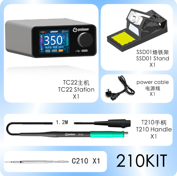 TC22 240W 납땜 스테이션 키트, SDC02 납땜 - Electronics Repair In Usa 리뷰 및 가격