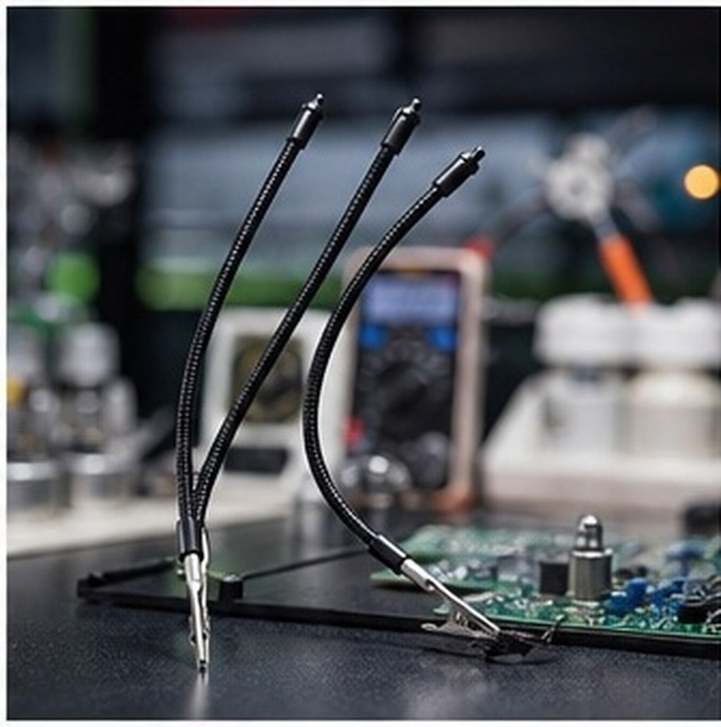 유연한 암이 있는 3개의 납땜 작업대 클램프 – PCB - Electronics Repair Tools 리뷰 및 가격