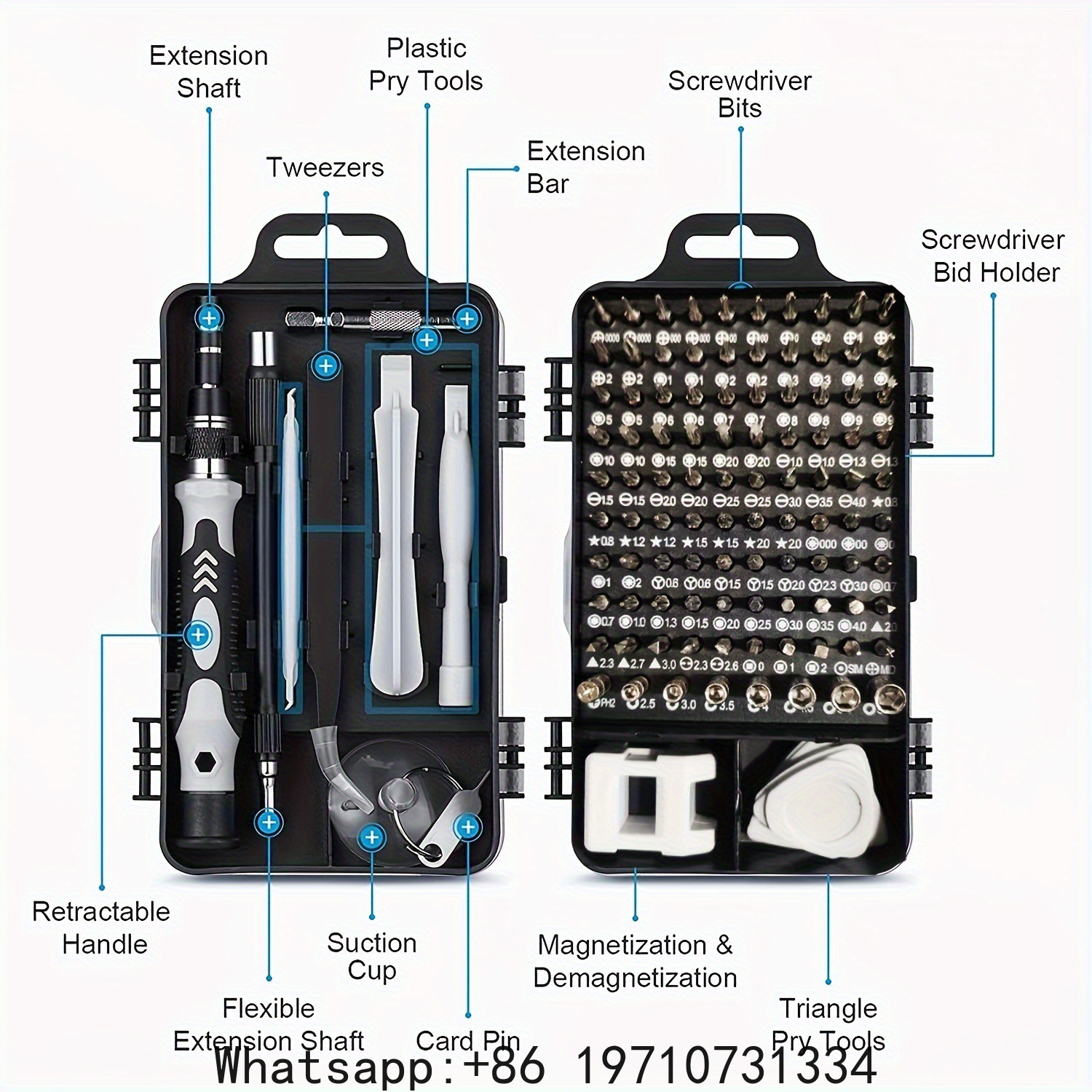 자석식 정밀 드라이버 세트 115 in 1 전자제품 수 - Electronics Repair Tools 리뷰 및 가격
