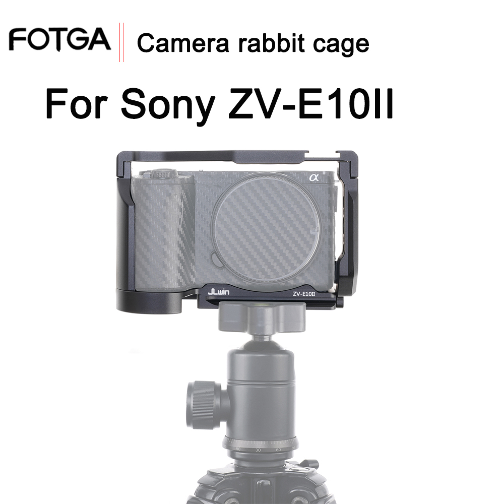 FOTGA ZV-E10 II 카메라 케이지, 나무 손잡 - Sony Camera Zv-E10 리뷰 및 가격